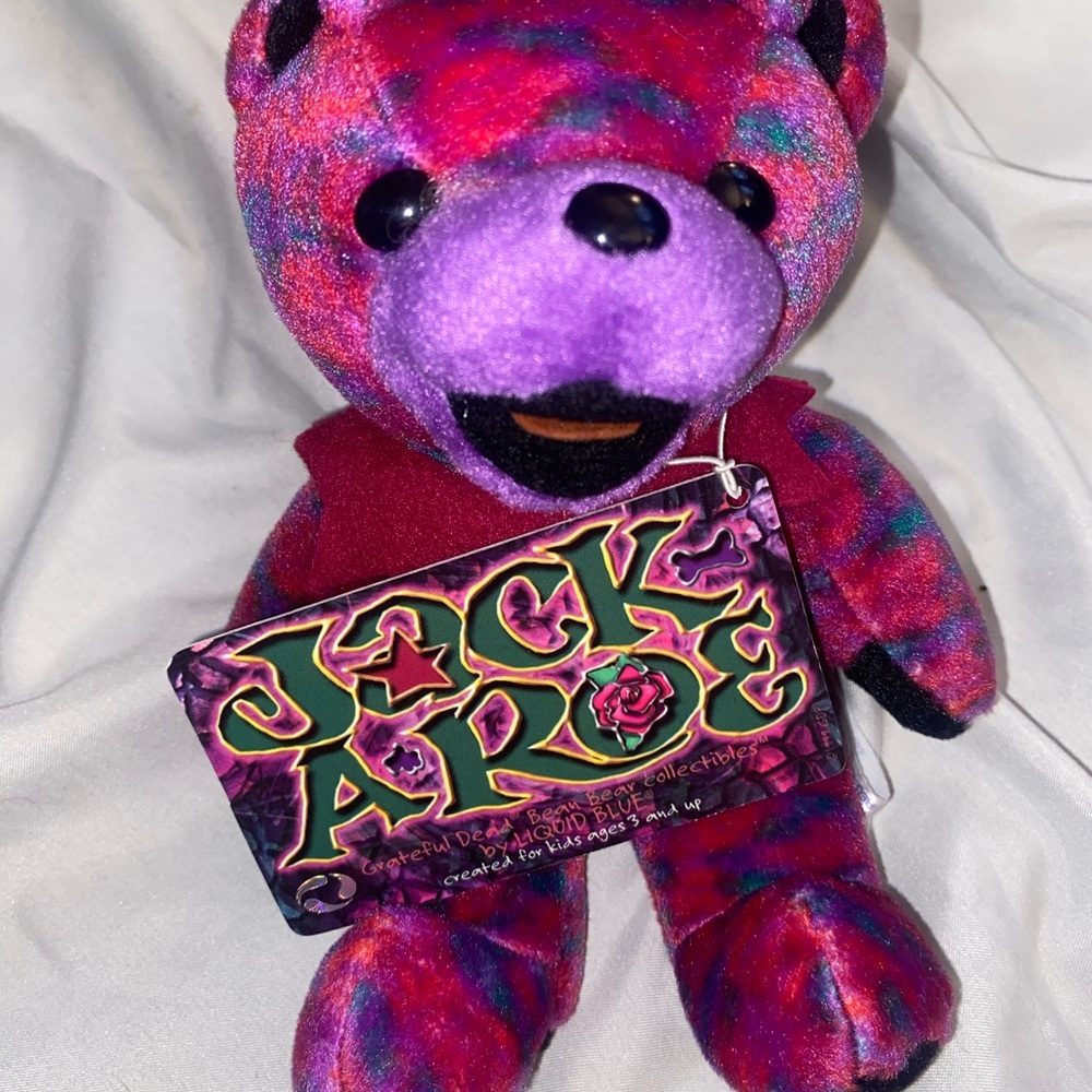 Grateful Dead Jack A Roe 1999 bean bear RARE